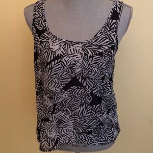 Black & white tank top from Aeropostale size small